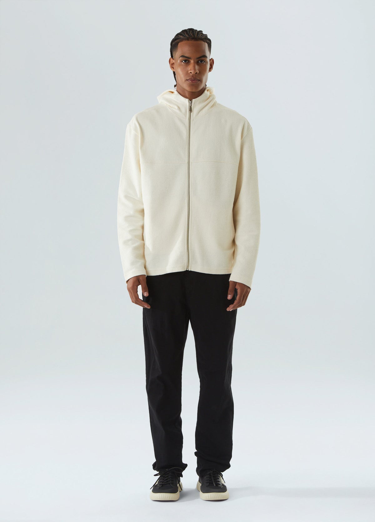 CASACO HOODIE SOFT FUZZ