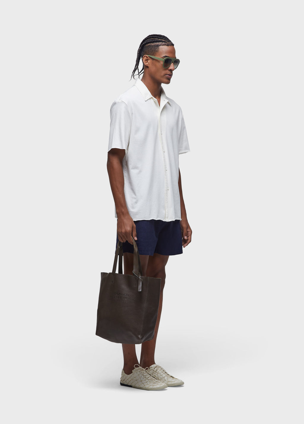 Bolsa Tote E-Basics Made in Brazil Verde Forest – Osklen – foto 5
