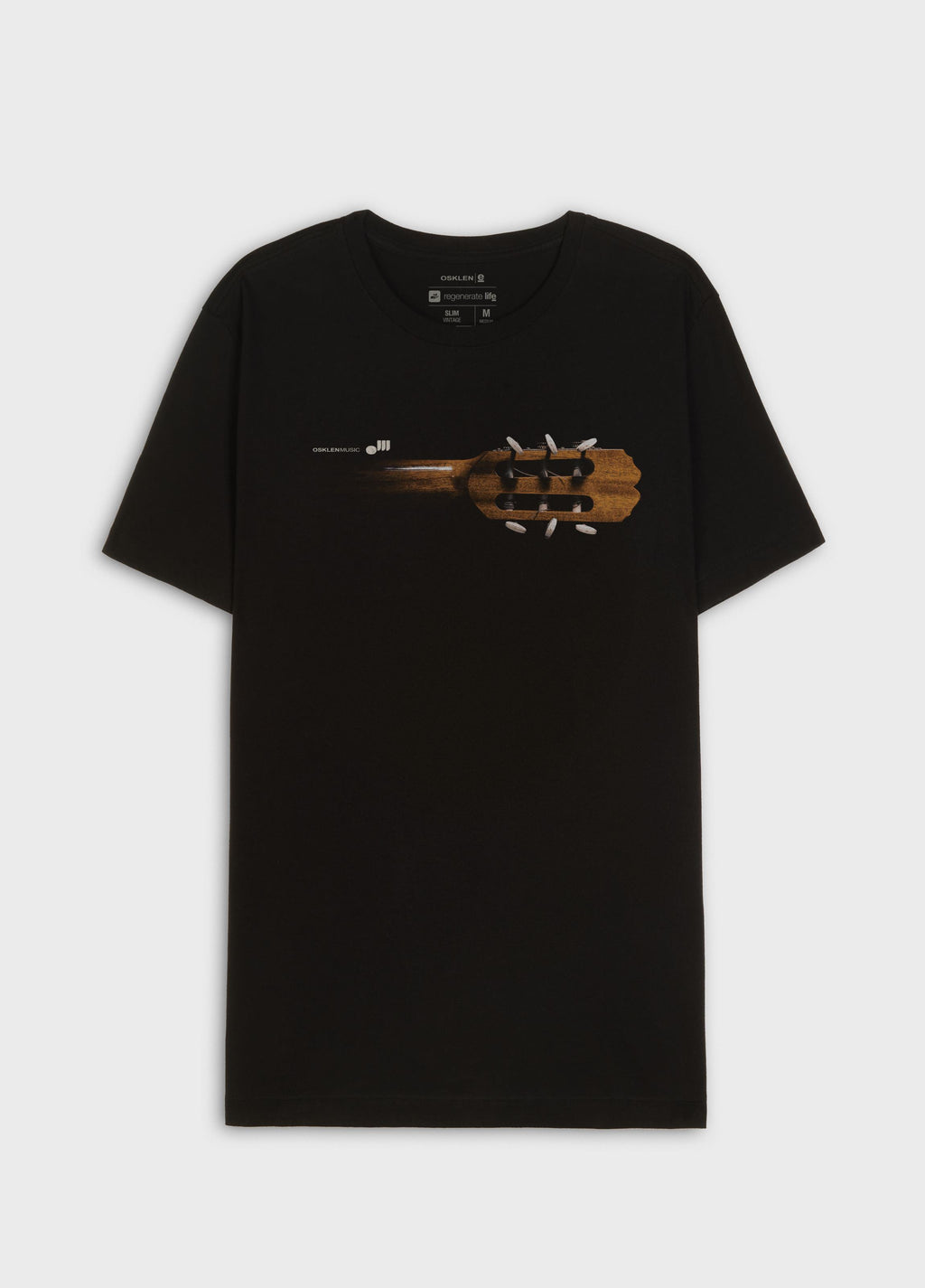 T-SHIRT SLIM VINTAGE ACOUSTIC GUITAR MC