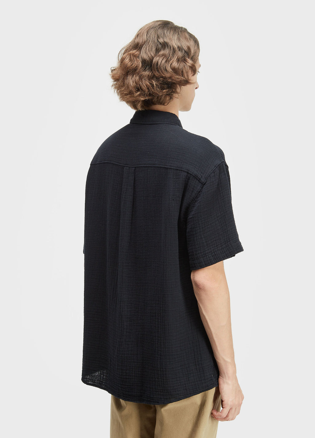 Camisa Cotton Wavy MC Preto – Osklen – foto 4