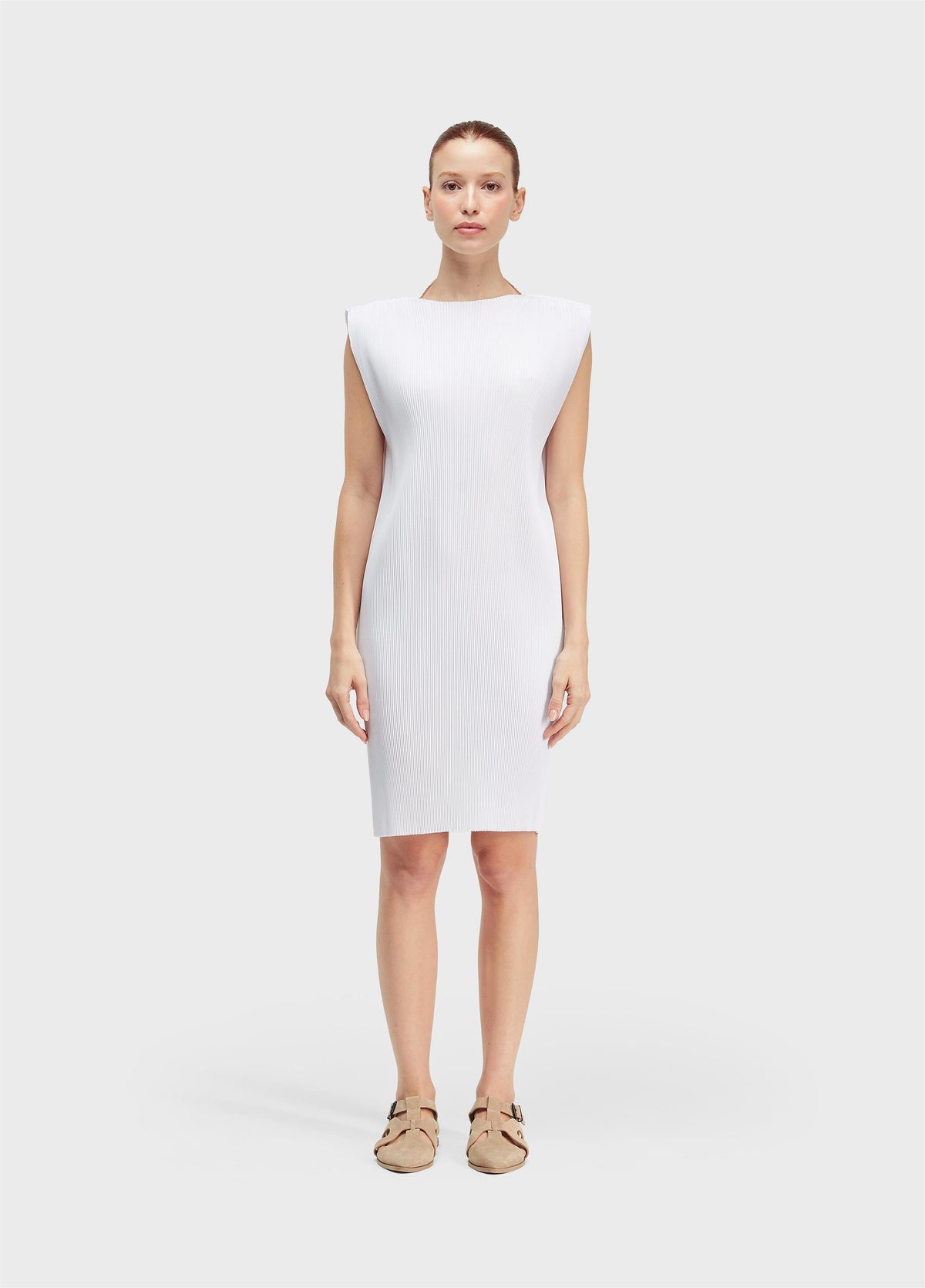 VESTIDO PLISSADO CURTO