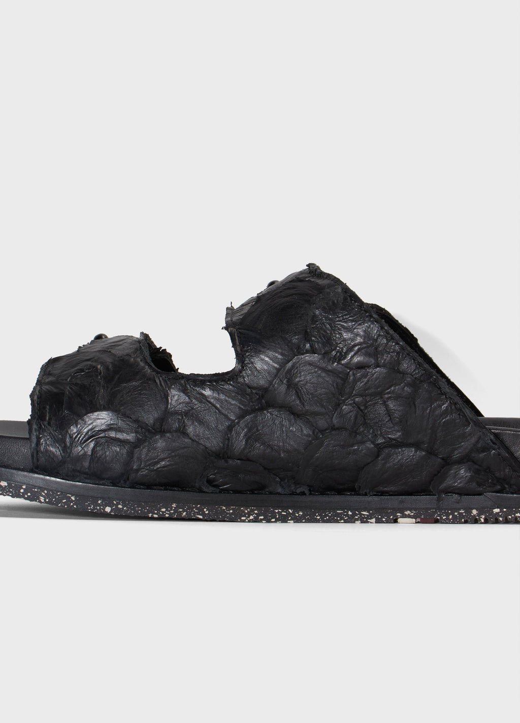 Sandália Slide Tiras Pirarucu Preto – Osklen – foto 5
