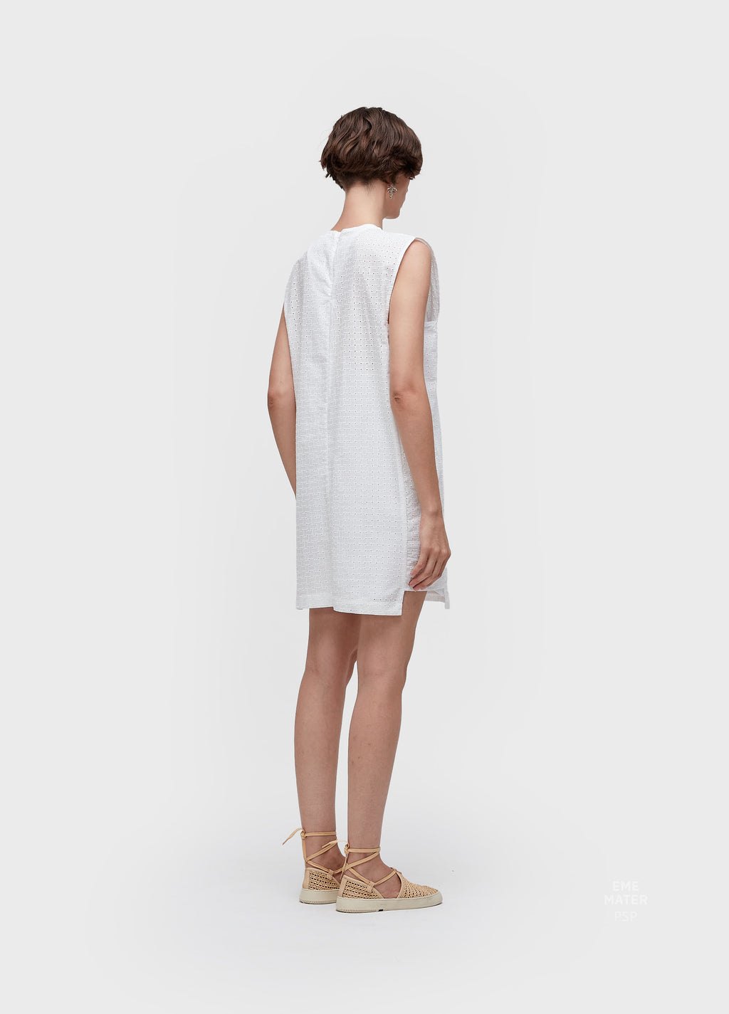 Vestido Curto Laise Off-White – Osklen – foto 4