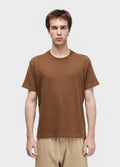 T-Shirt Canelado Pure Soft MC Marrom Onix – Osklen – foto 1