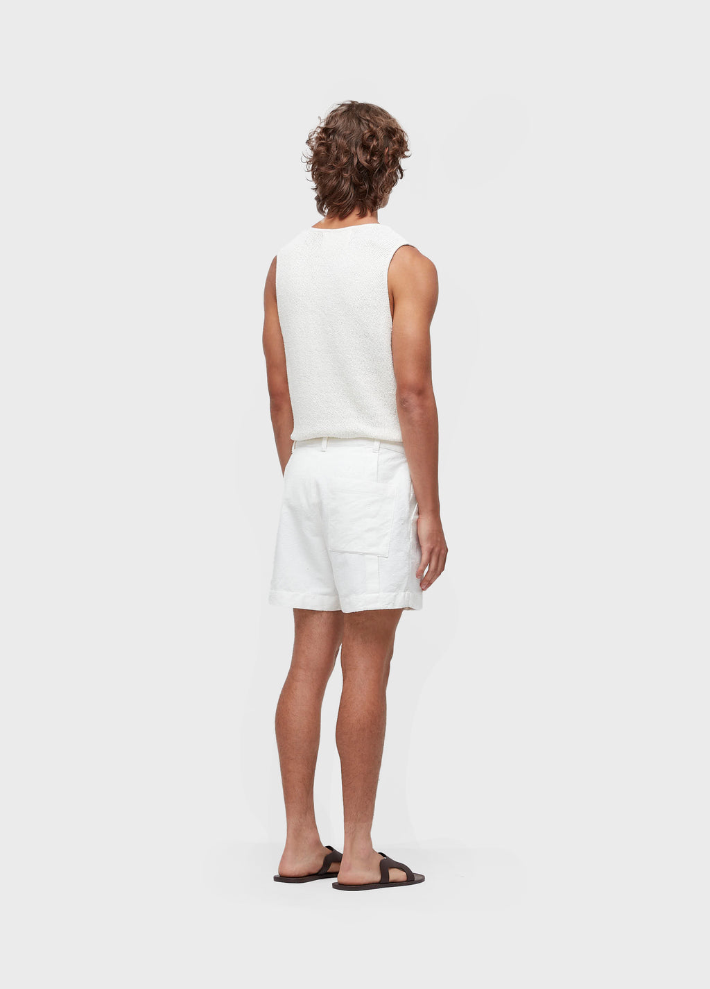 Bermuda Flow Pleats Texture Off-White – Osklen – foto 5