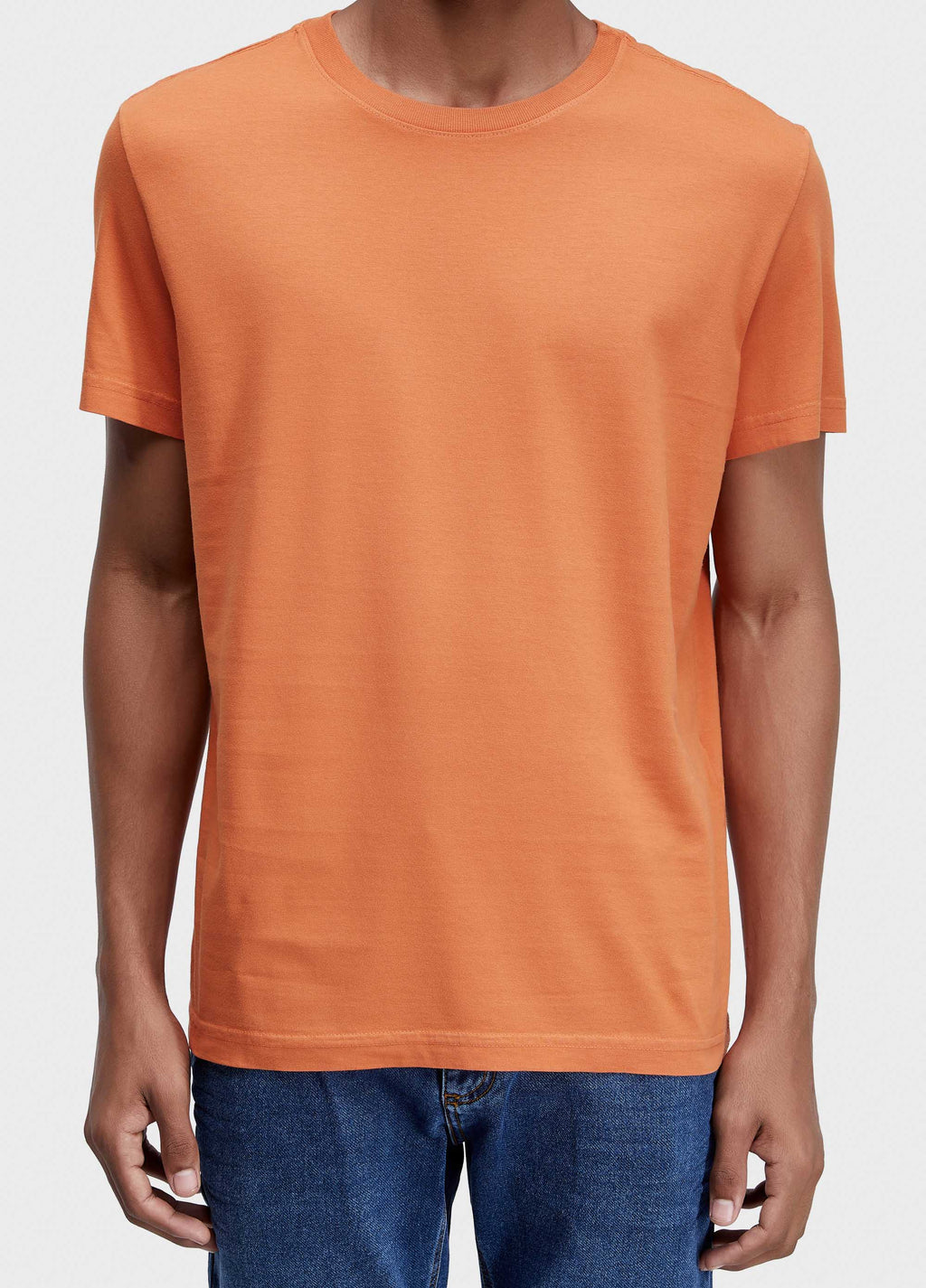 T-Shirt Color Cotton MC Laranja Sunset – Osklen – foto 3