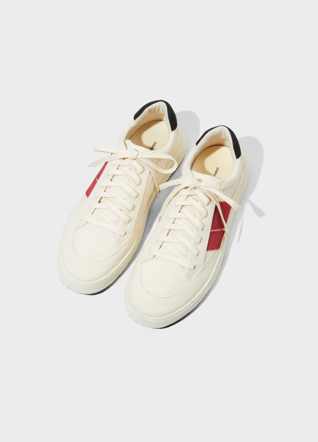 Canvas AG Sneaker M Cru/Vermelho – Osklen – foto 2