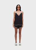 Short Superlight Viés Preto/Off-White – Osklen – foto 1