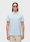 Polo Brasão Embossed Color MC Azul Claro – Osklen – foto 1