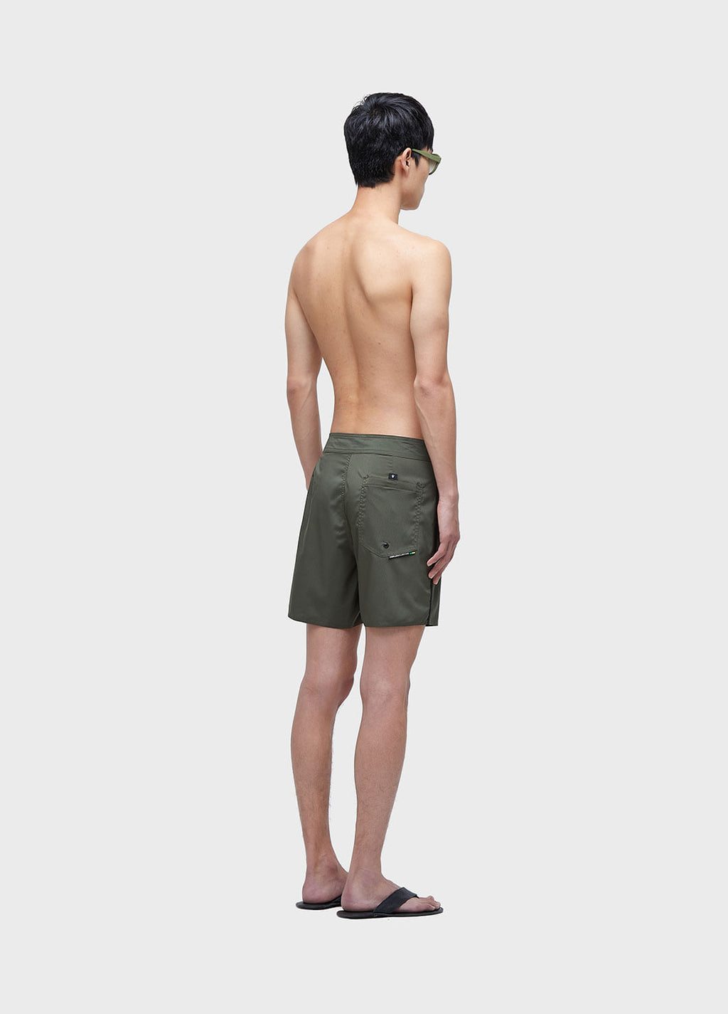 Bermuda Surf Aquaone Flex Side Tape Forest/Preto – Osklen – foto 4