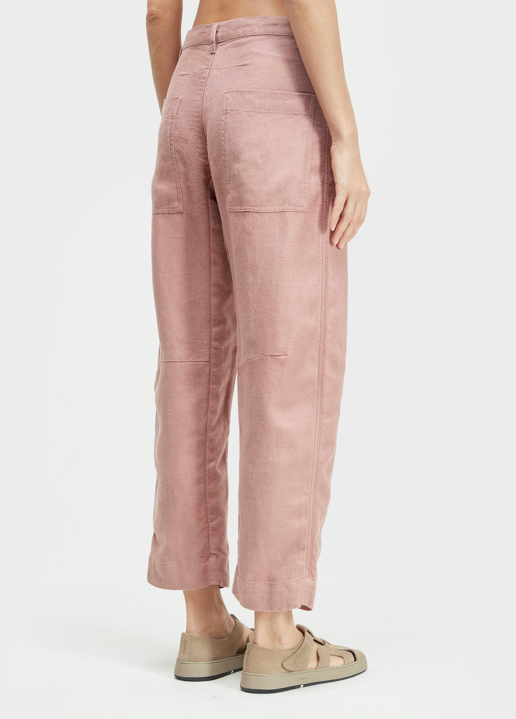 CALÇA BOLSOS LINHO