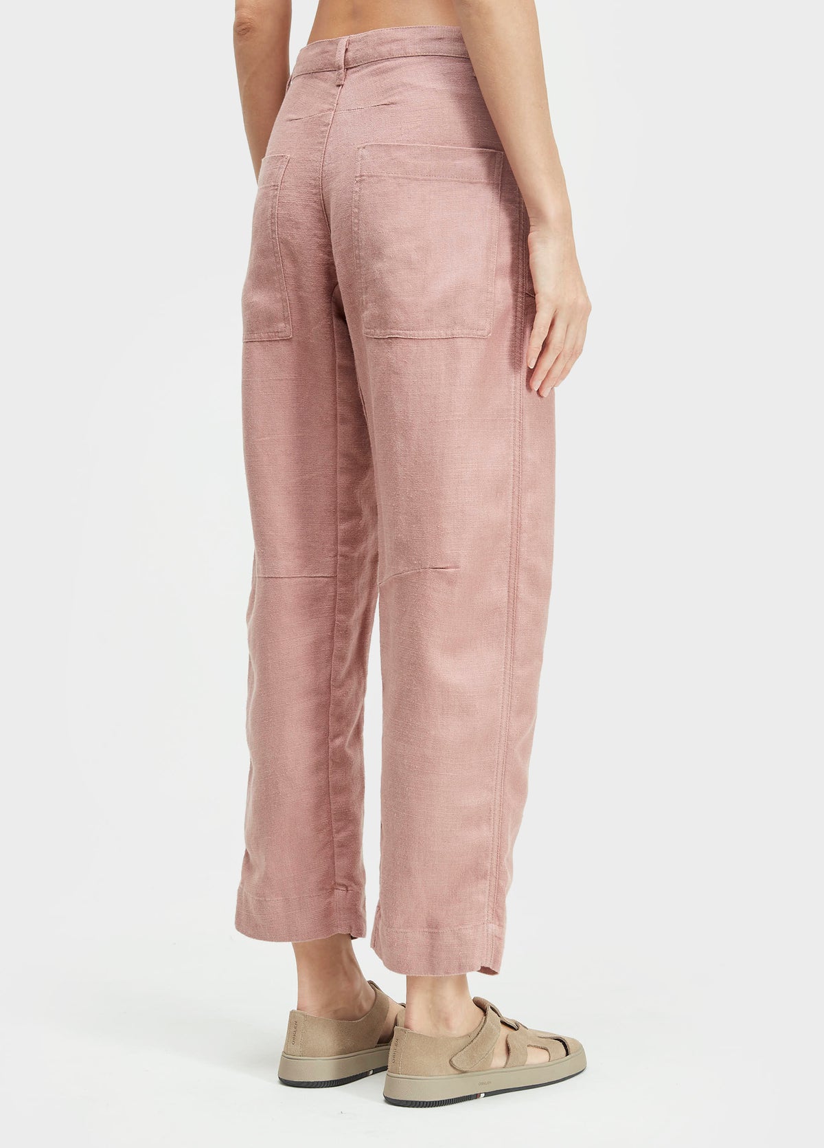 CALÇA BOLSOS LINHO