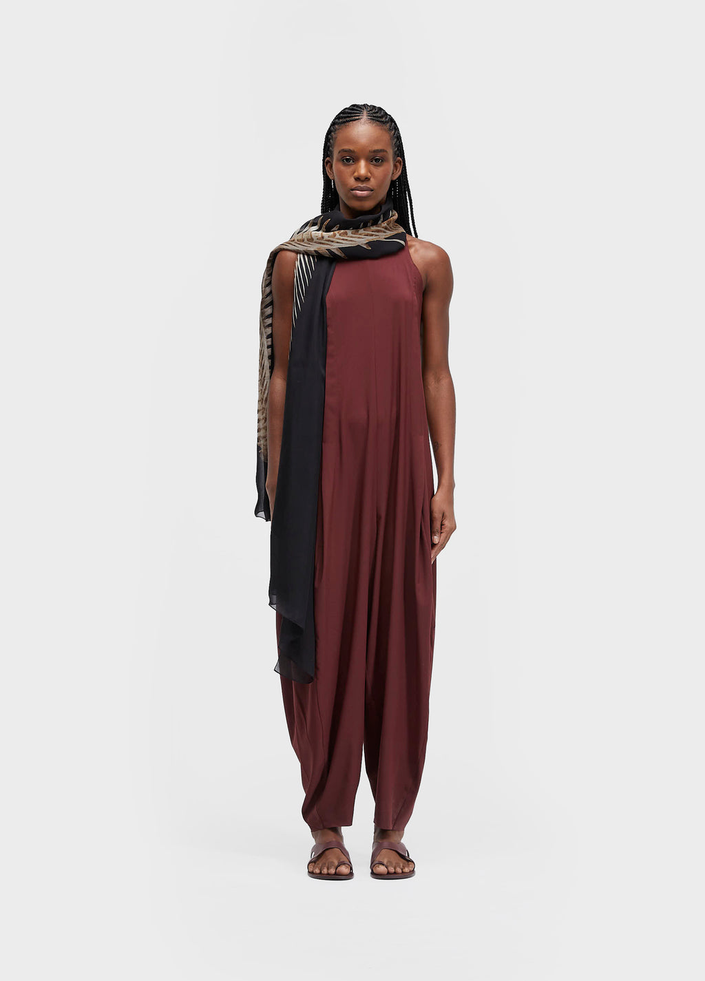 Lenço Pirarucu Preto/Off-White – Osklen – foto 3