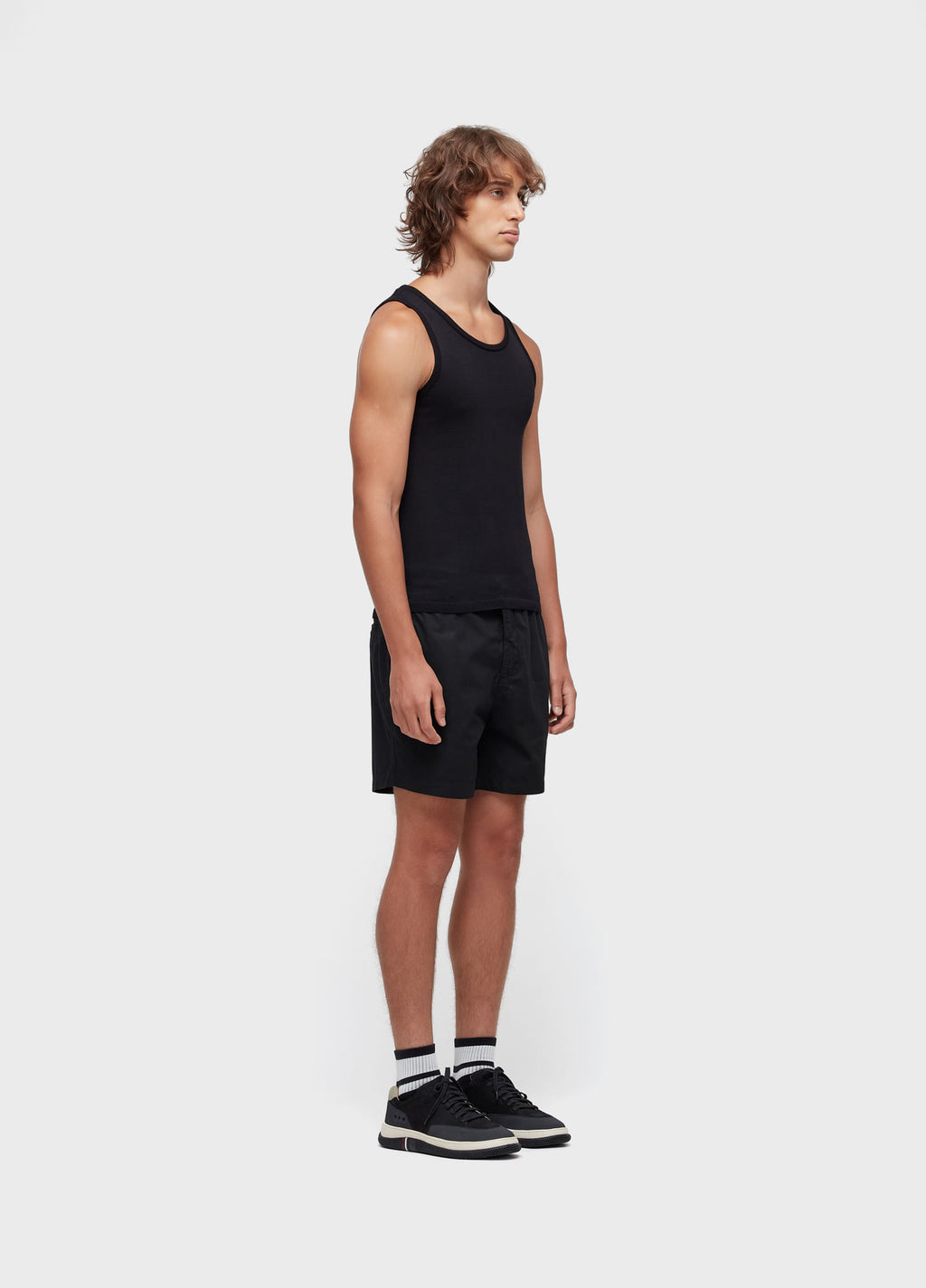 Regata Tricot Canelado Slim Preto – Osklen – foto 2
