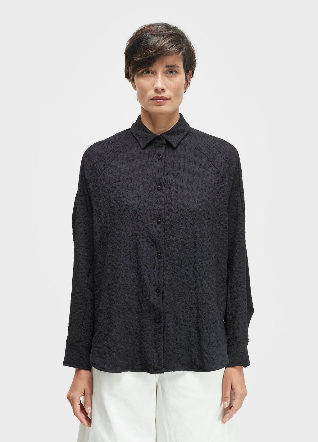 Camisa ML Texture Preto – Osklen – foto 1