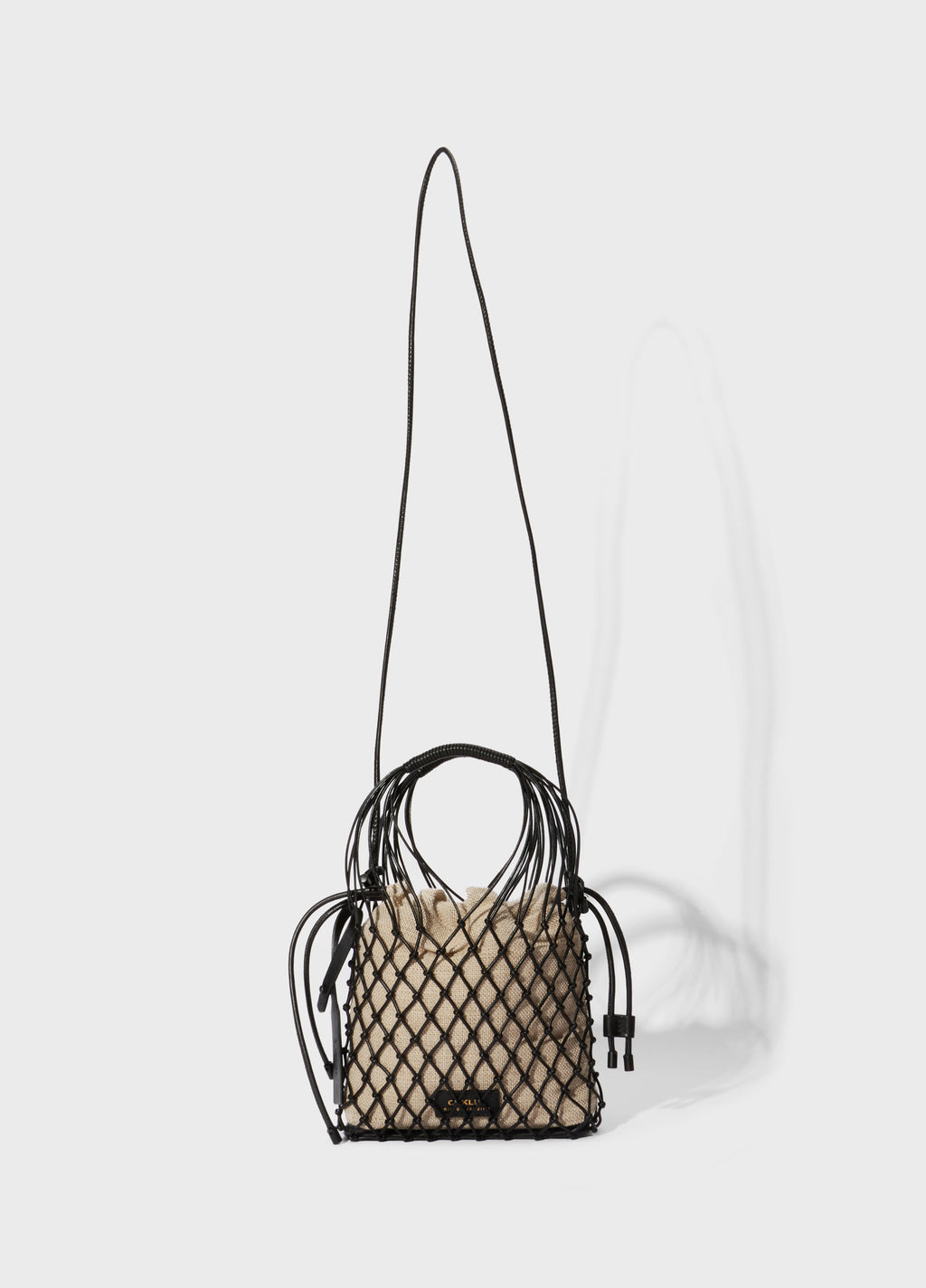Bolsa Mini Sack Delicate Preto/Natural – Osklen – foto 1