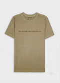 T-Shirt Slim Stone Terra de Aventuras Caqui – Osklen – foto 1