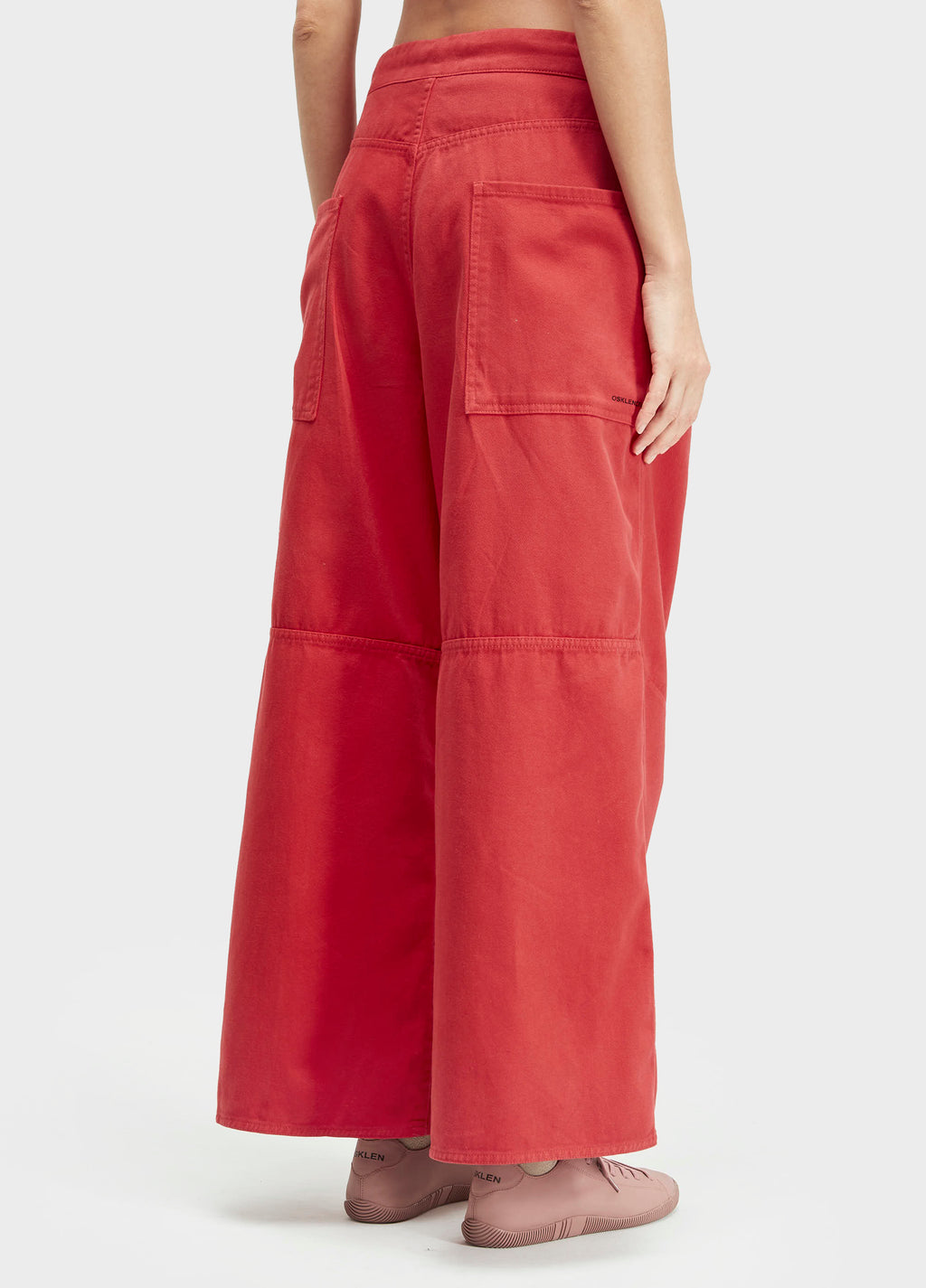 CALÇA PREGAS DENIM