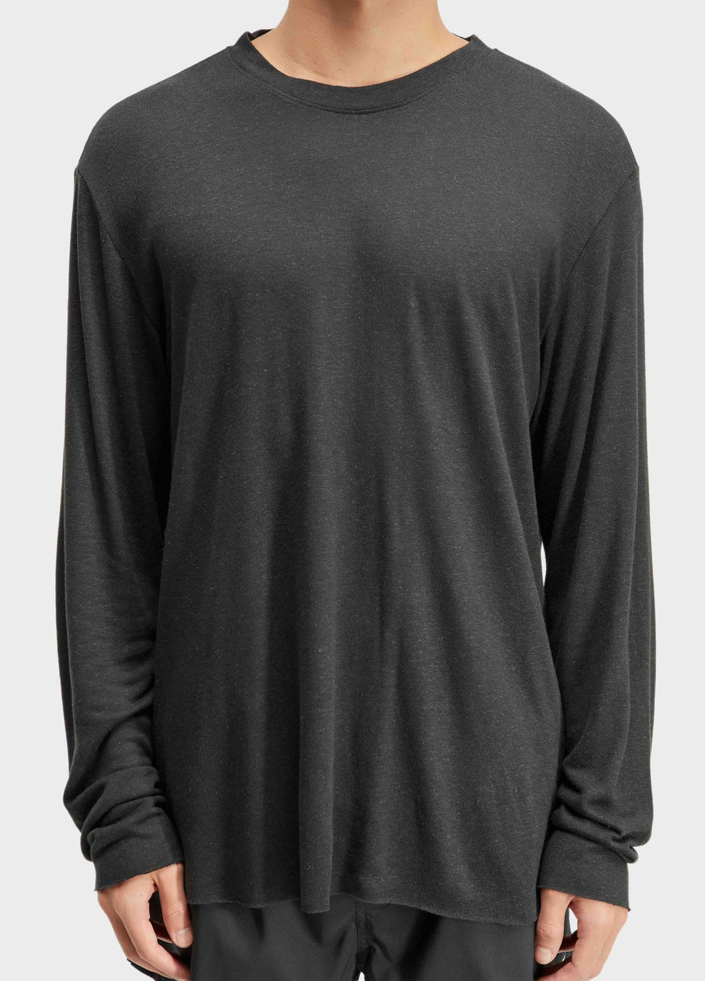T-Shirt Visual Linen Cut ML Preto – Osklen – foto 3