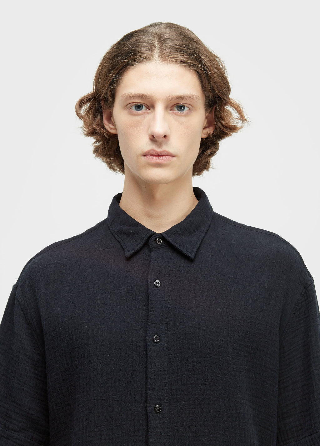 Camisa Cotton Wavy MC Preto – Osklen – foto 3