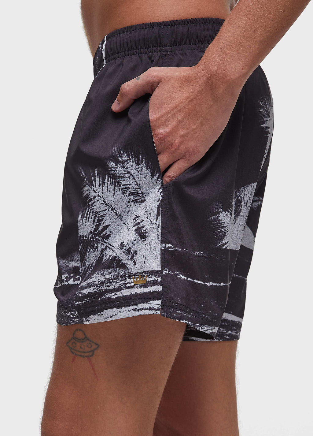 Beach Short Aquaone Paradise Preto/Off-White – Osklen – foto 5