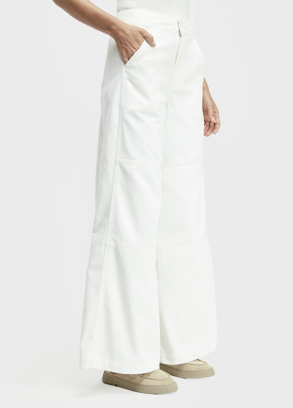 Calça Recortes Denim Off-White – Osklen – foto 3