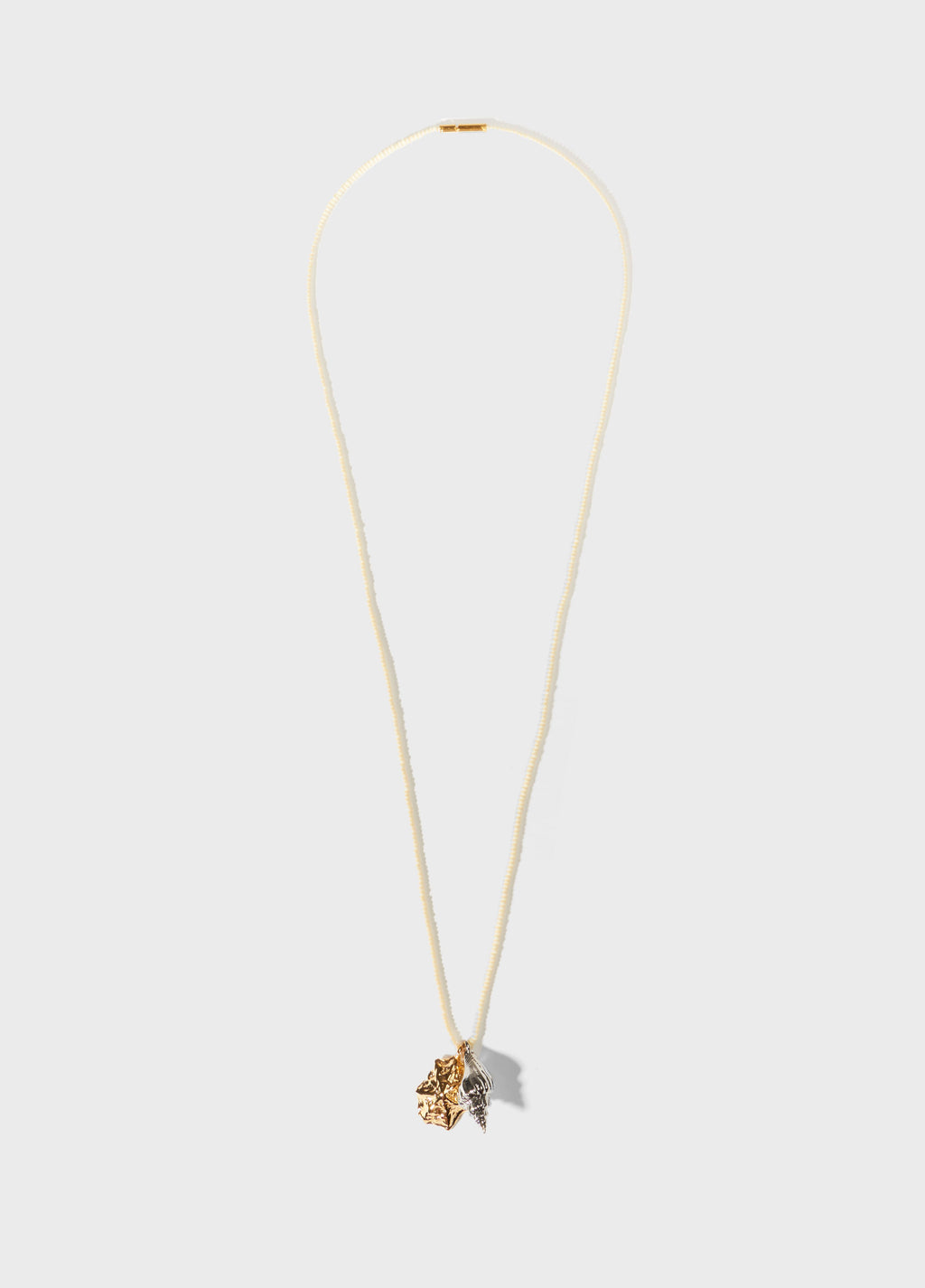 Colar Micro Concha Dourado/Prata – Osklen – foto 1