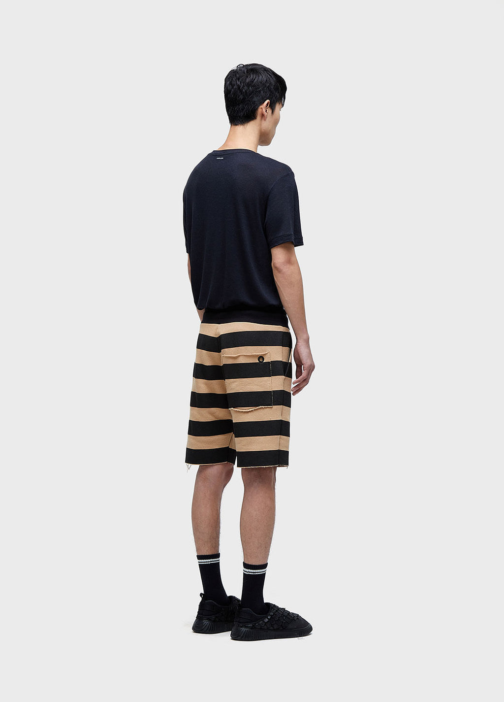 BERMUDA CASUAL LISTRADA OVER