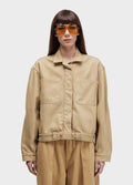 Overshirt Bolsos Denim Caqui – Osklen – foto 1