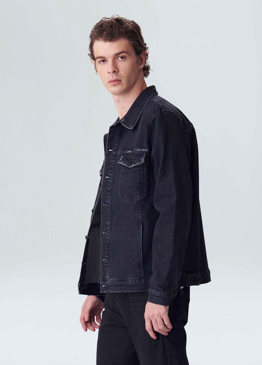 Jaqueta Denim Overcut Preto – Osklen – foto 6