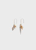 Brinco Micro Concha Dourado/Prata – Osklen – foto 1