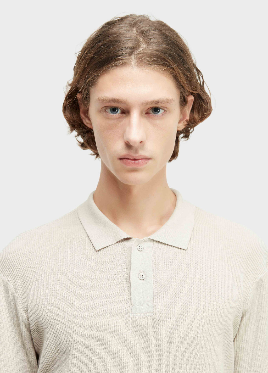 POLO TRICOT FLUID RIB