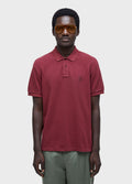 Polo Brasão Embossed Color MC Vinho – Osklen – foto 1