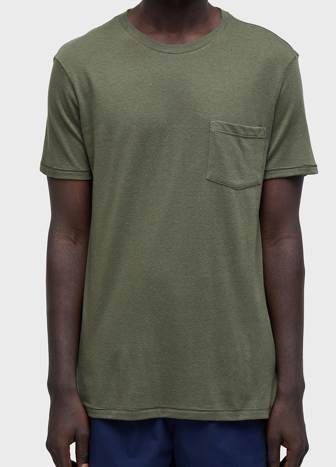 T-SHIRT RUSTIC POCKET E-BASICS MC II