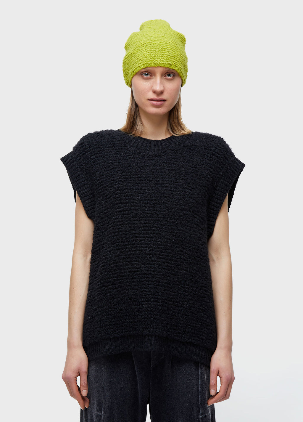 Colete Furry Tricot Preto – Osklen – foto 1