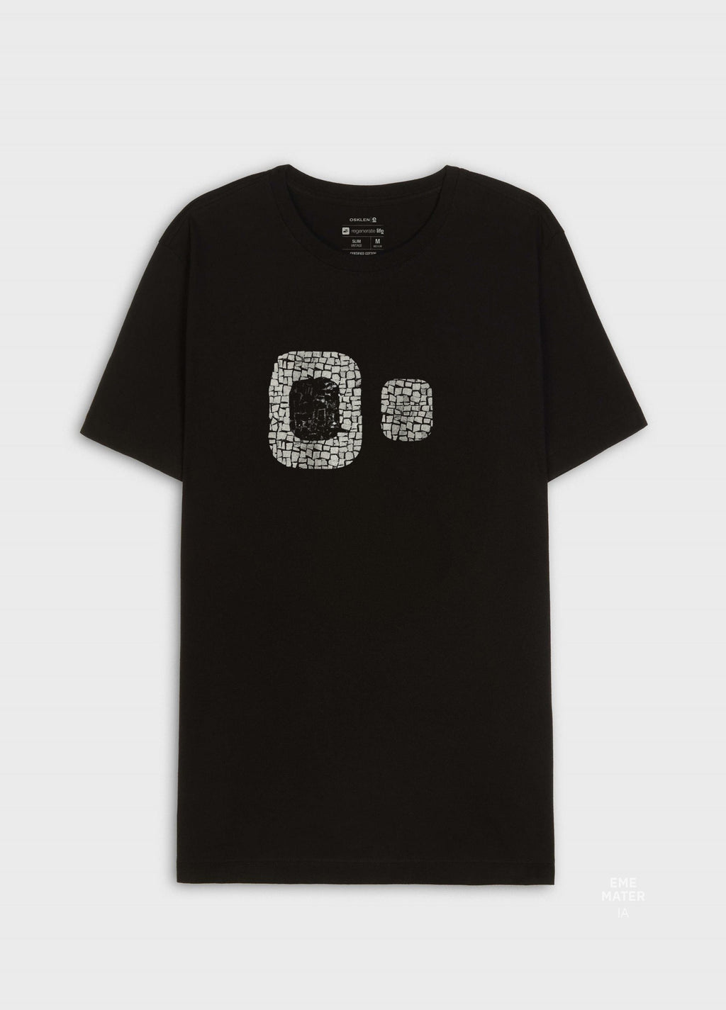 T-SHIRT SLIM VINTAGE NEW ICON PEDRAS MC