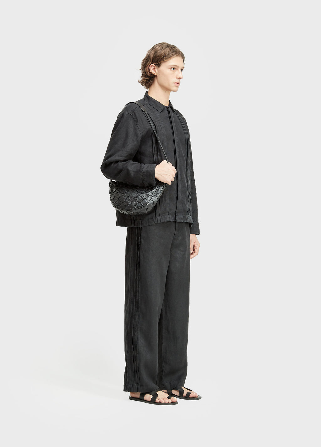 Overshirt Pranchão Pleats Preto – Osklen – foto 2