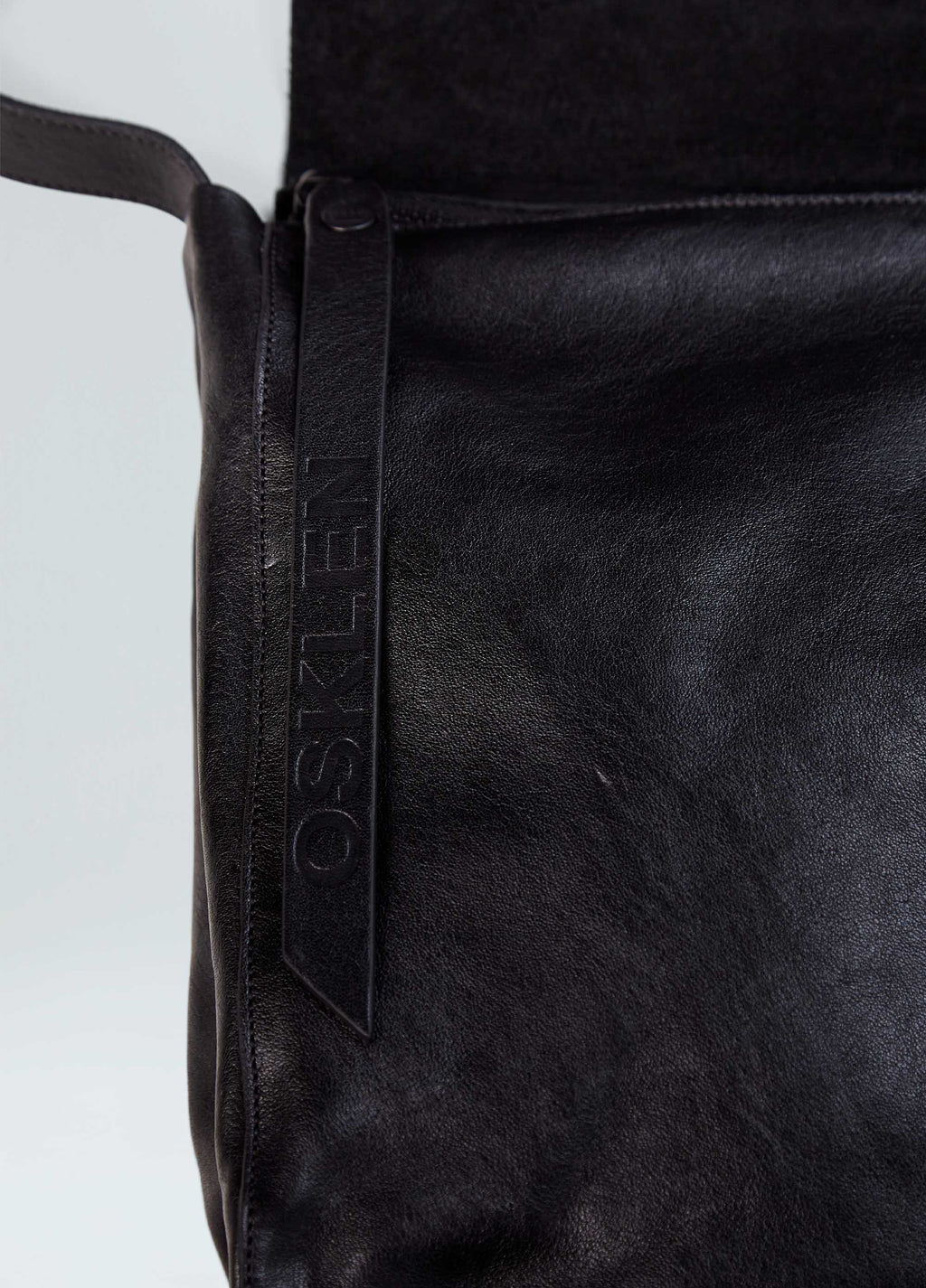 Leather Crossbody E-basics BAG Large — Osklen, bolsa