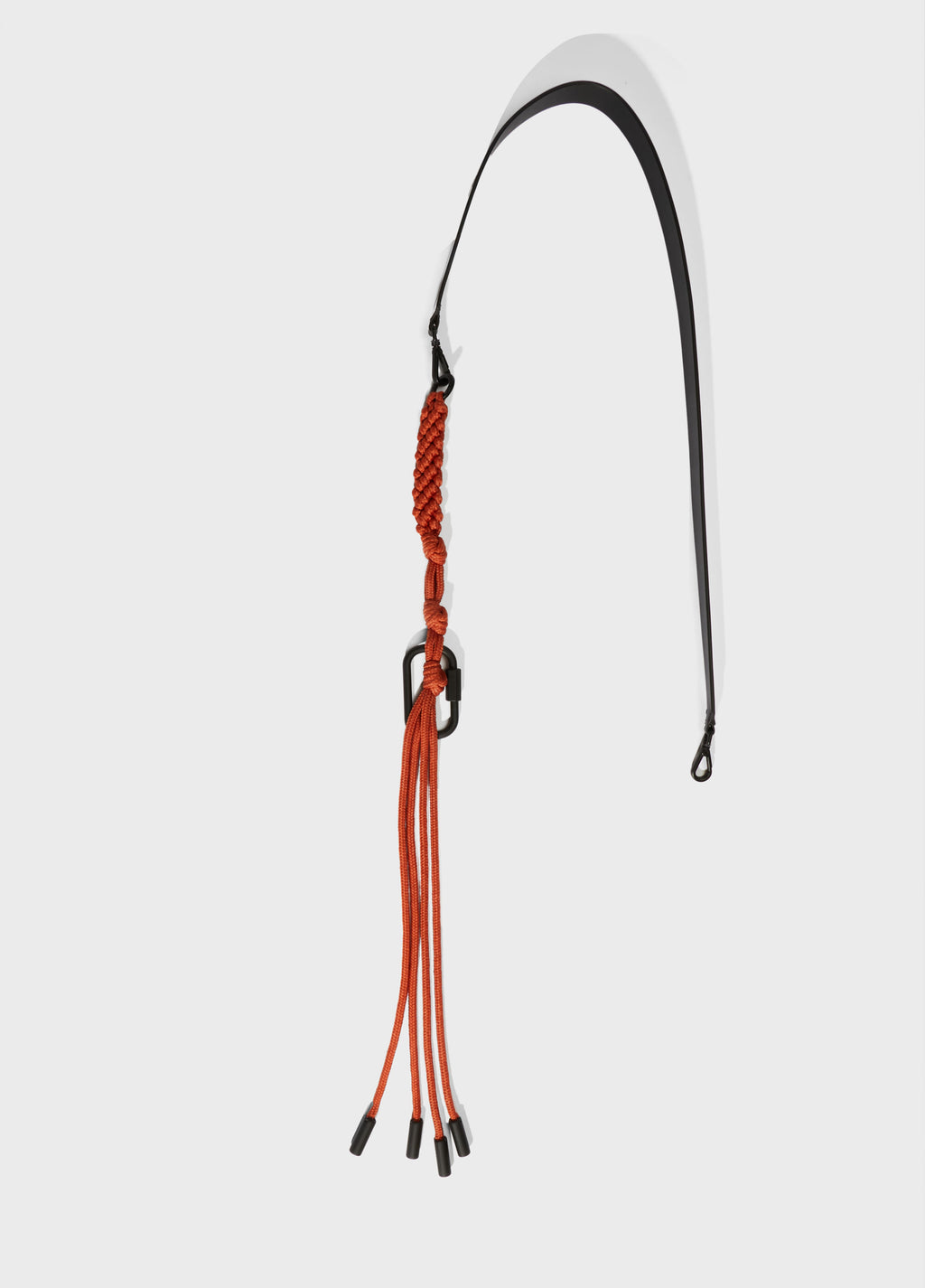 Alça Double Face Couro Preto/Off-White – Osklen – foto 1