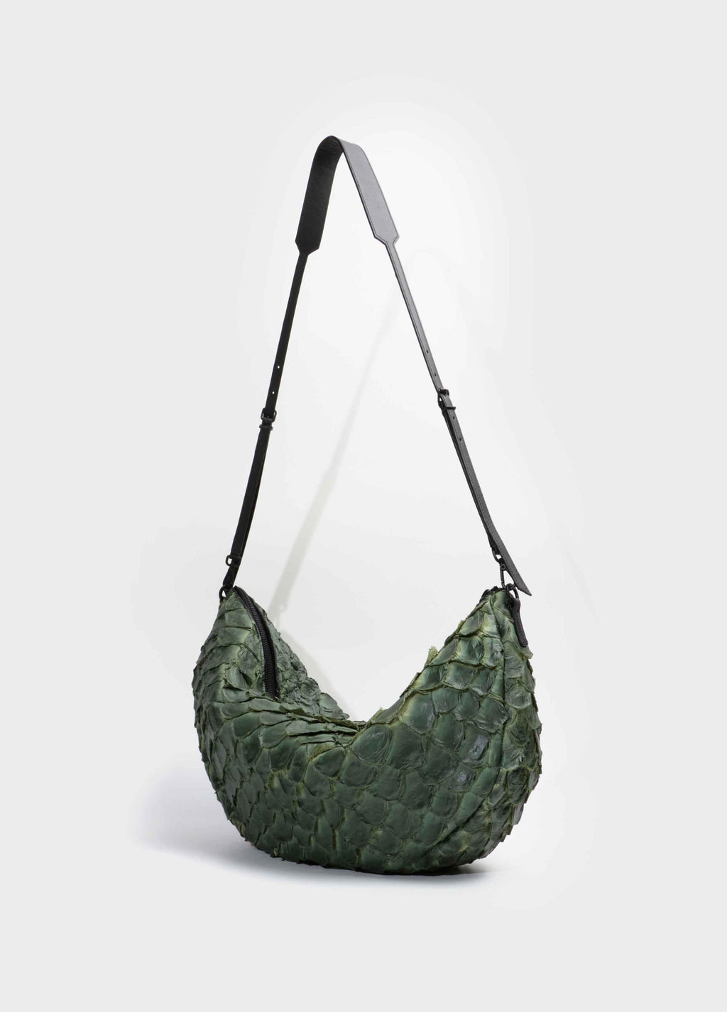 Andiroba Pirarucu Soft Bag Verde Palmeira/Preto – Osklen – foto 2