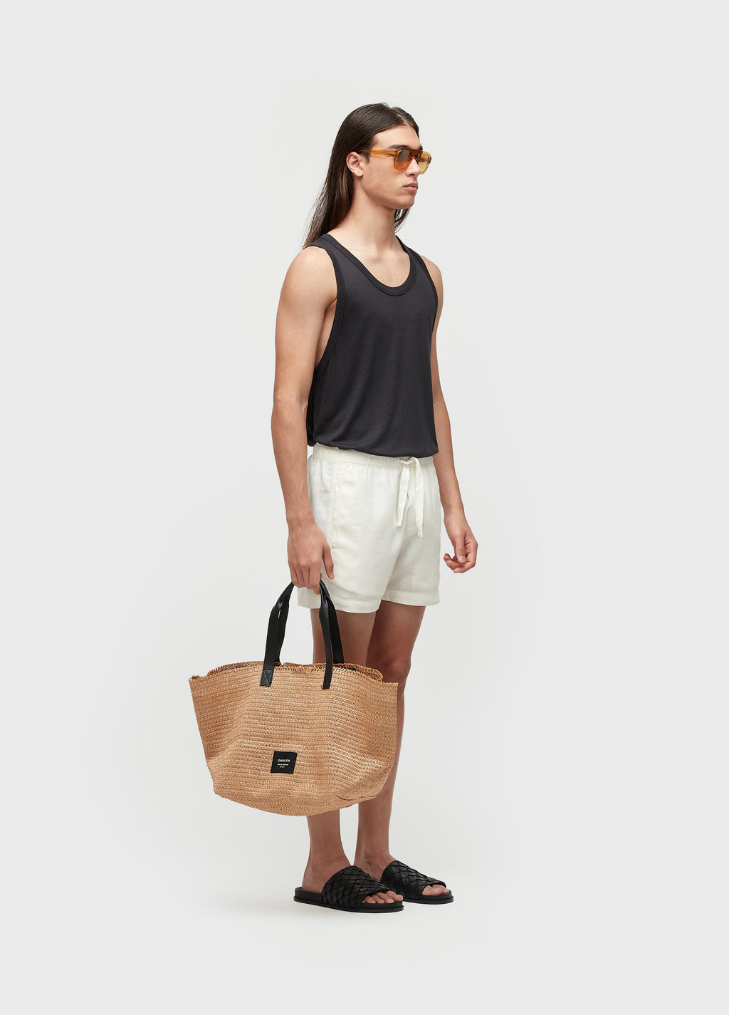 Short Britt Linen Off-White – Osklen – foto 4