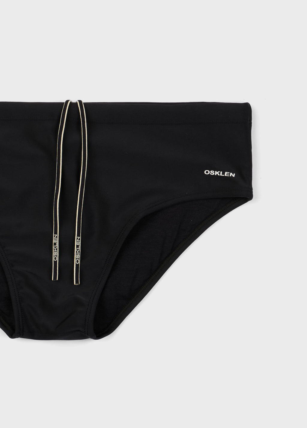 Sunga Slim Retro Tape Preto/Off-White – Osklen – foto 2