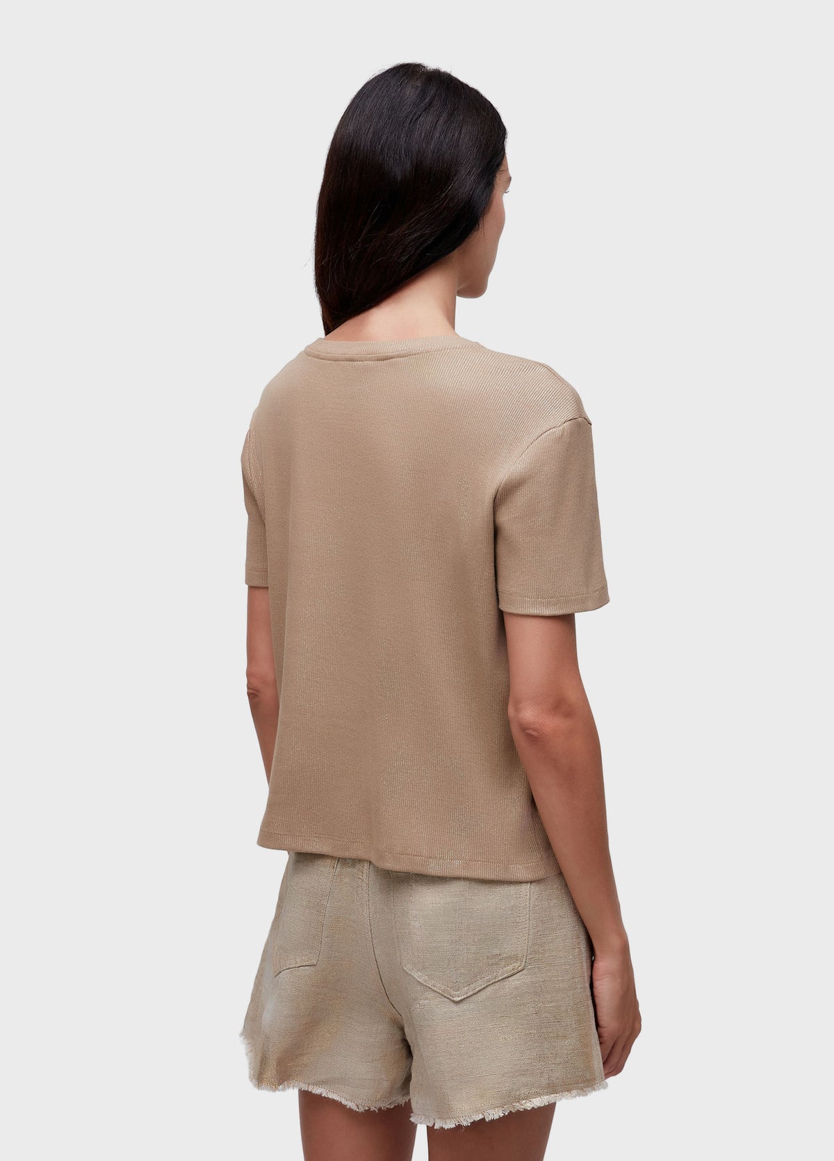 T-SHIRT FEM GOLD DOURADO