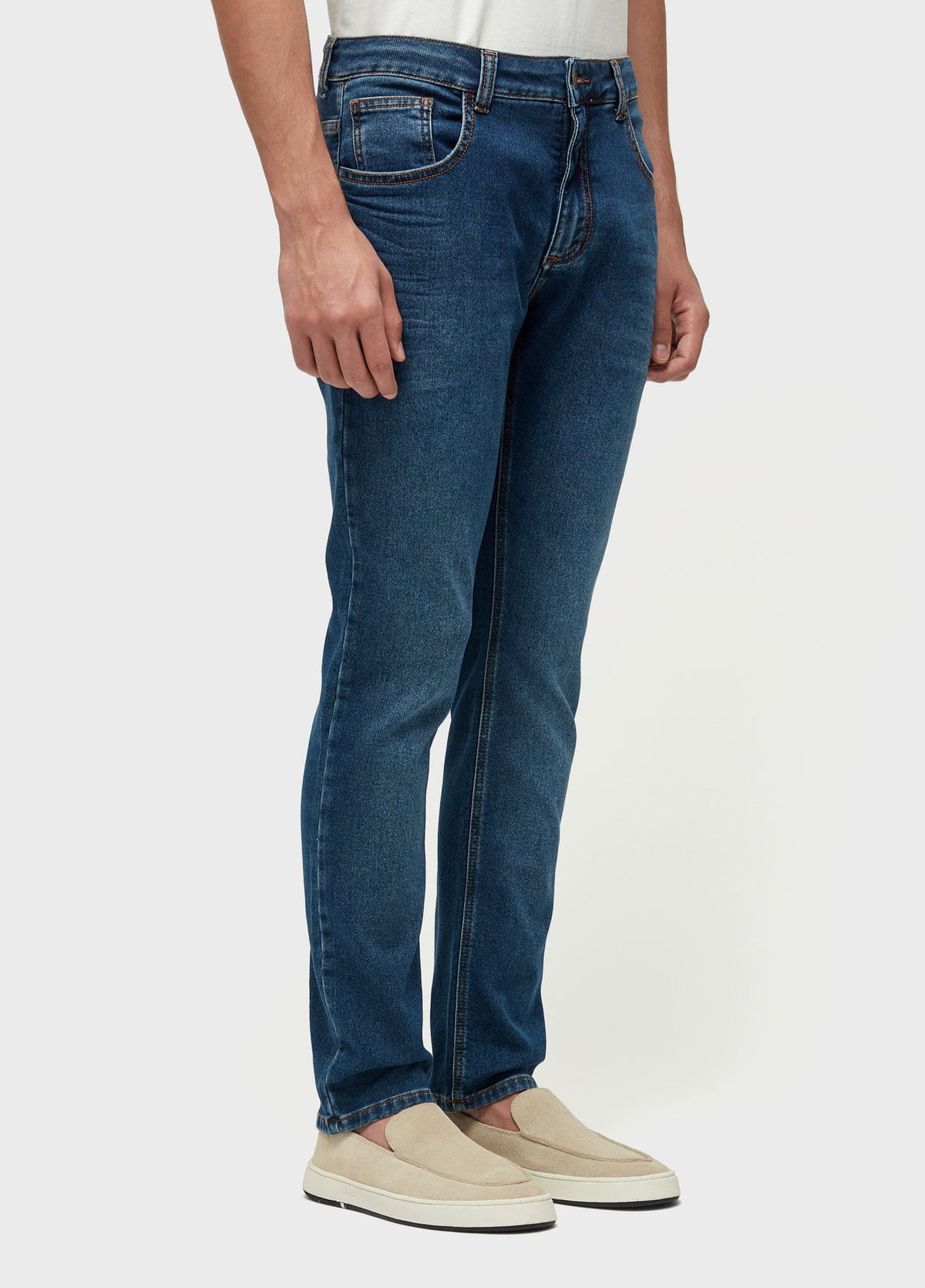CALÇA JEANS COMFORT NEW AZUL ESCURO
