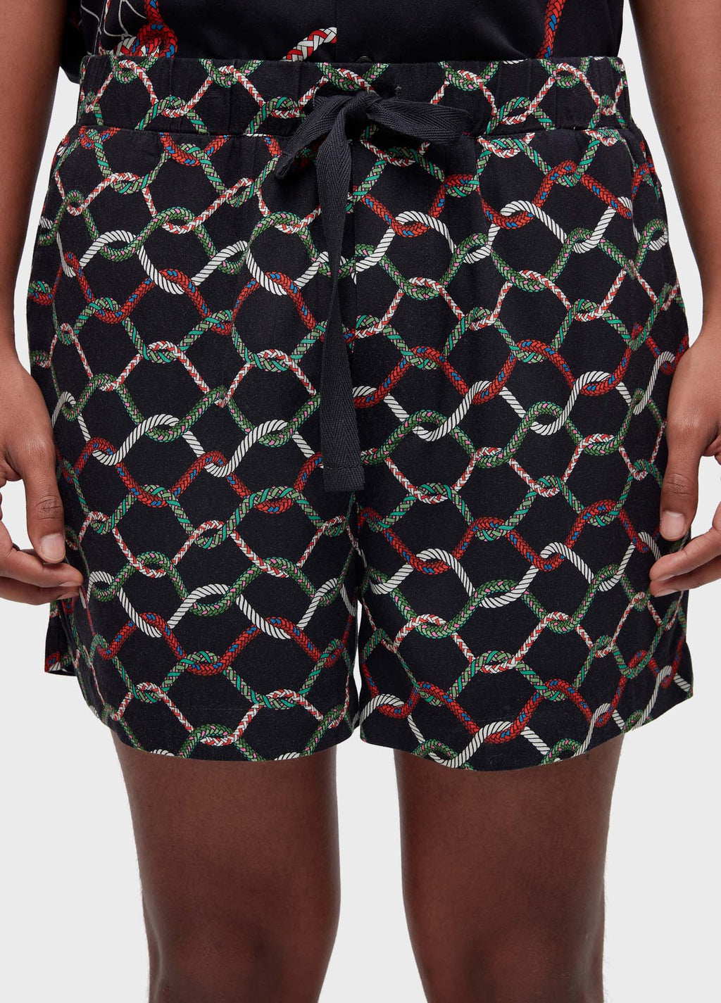 Short PJ Corda Escura Preto/Verde – Osklen – foto 2