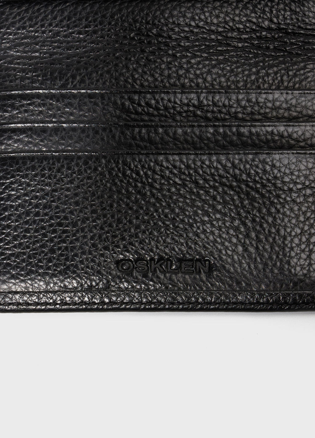 Carteira Bifold Couro Preto – Osklen – foto 4