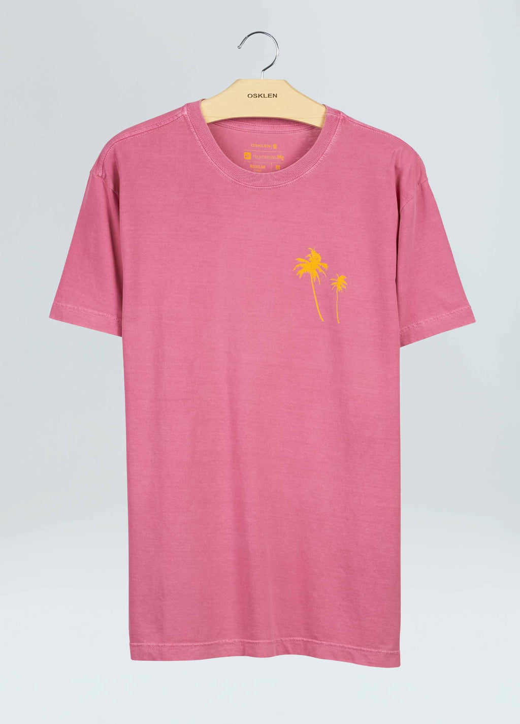 T-Shirt Stone Coqueiros Pink – Osklen – foto 4