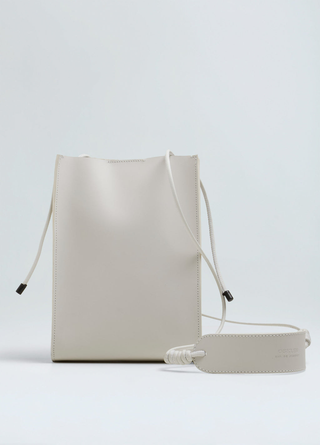 Bolsa Couro Simple Off-White – Osklen – foto 4