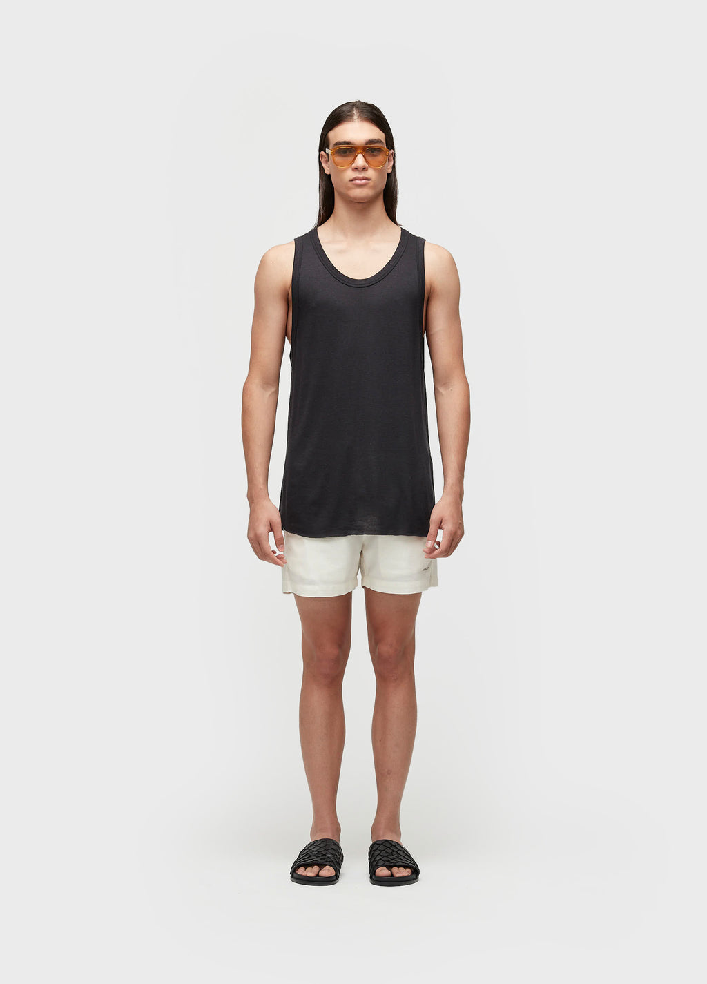 Short Britt Linen Off-White – Osklen – foto 1