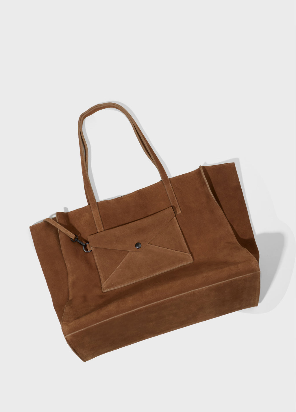 Bolsa Tote Yvi Camurça Capuccino – Osklen – foto 5